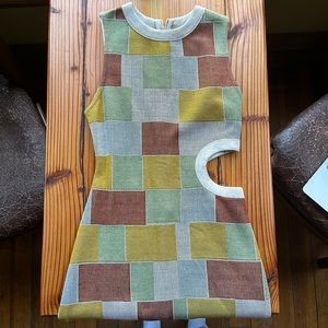 RARE zara fall cutout mini dress
